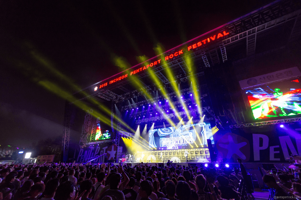 Открытие рок-фестиваля Pentaport-2015