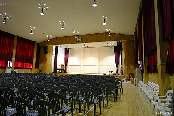 Малый концертный зал. Озвучивание линейными массивами Inter-M серии NLA