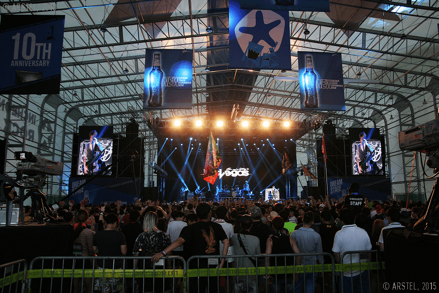 Зрительский фурор под куполом Dream Stage