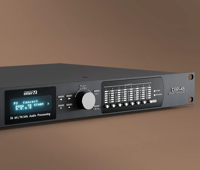 Цифровой звуковой процессор DSP-48 производства Inter-M
