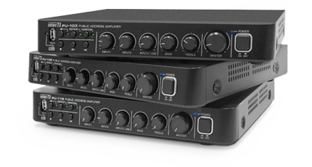 Поступление микшер-усилителя PU-103 с встроенным USB проигрывателем
