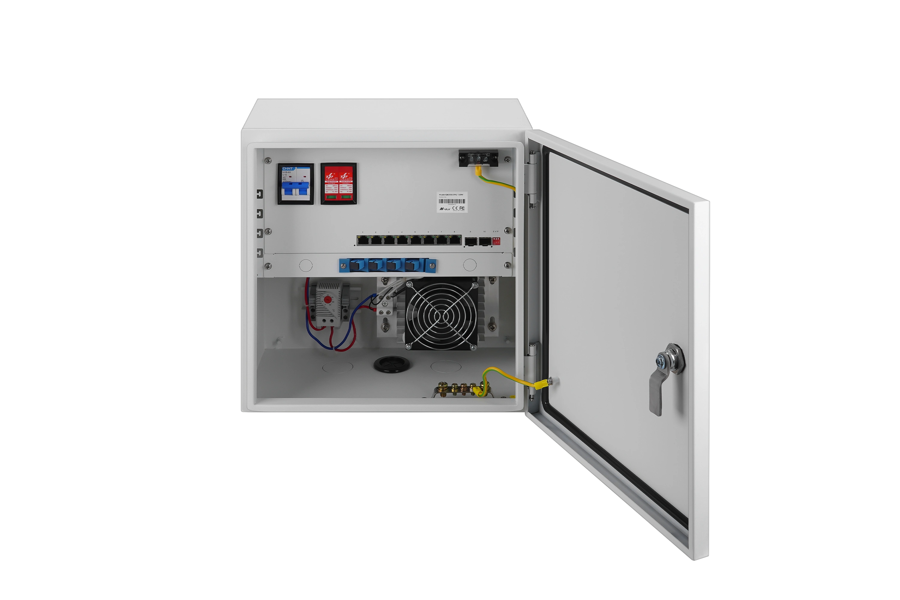 Уличный коммутатор ROS-208PG-120